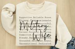 Military Wife SVG Product Image 2