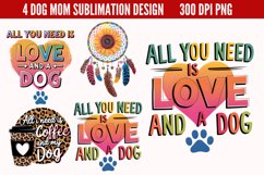 Dog Mom Sublimation Bundle PNG, Product Image 2