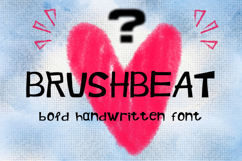 Brushbeat Bold Handwritten Font Product Image 1