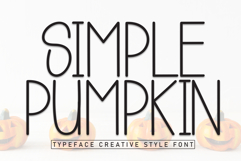Simple Pumpkin Product Image 1