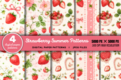 Strawberry Summer Patterns JPG Product Image 1