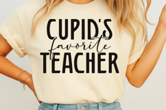 Cupid&#039;s Favorite Teacher SVG Product Image 1