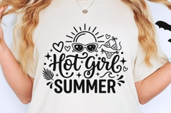 Hot Girl Summer Svg, Summer Vibes Svg, Girls Trip Svg. Product Image 2
