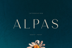 Alpas Minimal Editorial Serif Typeface Product Image 1