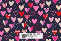 Valentine Sweet Hearts Pattern Product Image 1