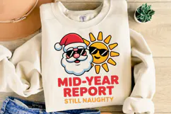 Mid-Year Report Still Naughty Svg | Christmas | Shirt Svg Product Image 2