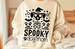 Spooky Dog Mom Svg, Halloween Mom Svg, Halloween Dog Svg. Product Image 2