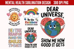 Mental Health Sublimation PNG Product Image 1