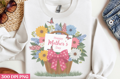 Happy Mothers Day Floral PNG Product Image 2