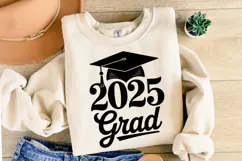 2025 Grad svg | Graduation Svg | Shirt Svg Product Image 1