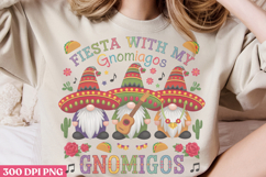 Fiesta With My Gnomies PNG, Cinco De Mayo Sublimation PNG Product Image 2