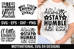 Motivational SVG Design - A little kindness can change the Product Image 1