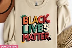 BLACK LIVES MATTER PNG, Black History Month sublimation Product Image 2