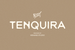 Tenquira Hand-Drawn Sans Serif Product Image 1