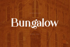 Bungalow Elegant Serif Font Product Image 1