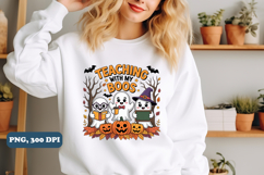 Teaching With My Boos PNG, Halloween Png Product Image 2