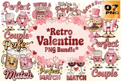 Retro Valentine PNG Bundle 14 Product Image 1