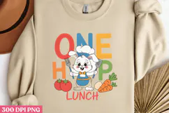 ONE HIP LUNCH LADY PNG, Lunch Lady Sublimation PNG Product Image 2