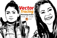 Vector Tracing Photoshop Action Product Image 1