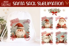 Santa Claus Santa Sack, Cartoon Christmas Gift Bag Designs Product Image 1
