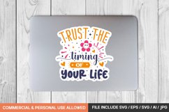 Motivational Sticker Svg Design Product Image 1
