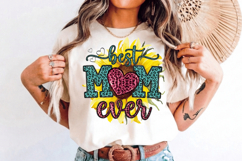 Best mom ever sunflower PNG sublimation | Mother's Day PNG T Product Image 8
