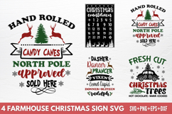 Farmhouse Christmas Sign SVG Product Image 1