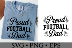 Proud Football Dad Svg | Game Day Svg | Shirt Svg Product Image 2