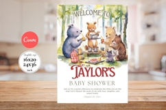 Baby Shower Welcome Sign Template 111 Product Image 1