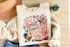Just a small town Girl Svg Design | Shirt Svg Product Image 2