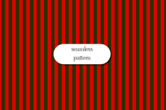 Red and Green Christmas Stripe Seamless Pattern Product Image 1