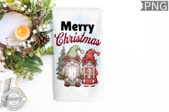 Merry Christmas Kitchen Towel - Christmas Towel Design Product Image 1