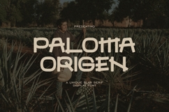 Paloma Origen - Handdrawn Vintage Font Product Image 1