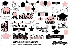 2026 graduation png/ clipart Product Image 1