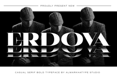 Erdova - Casual Serif Bold Typeface Product Image 1