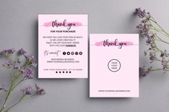 Thank You Card for Small Business Template 2 Sided Product Image 17