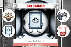Car Coaster Grumpy Tech Gadgets Product Image 1