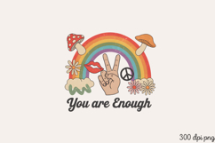You are EnoughPNG, Motivational sublimation PNG Product Image 2