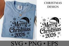 Merry Christmas 2026 Svg | Christmas svg | Shirt Svg Product Image 1