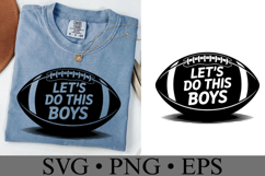 Let&#039;s Do this Boys Svg | Game Day Svg | Sport | Shirt Svg Product Image 1