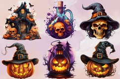 Halloween Clipart Sublimation Bundle Product Image 2