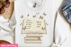 Between the pages of a book PNG, Nurse Sublimation PN Product Image 2