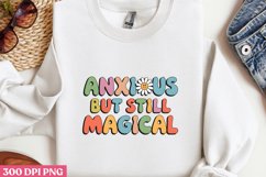 Anxious but Still Magical PNG, Retro Valentine Sublimation P Product Image 1