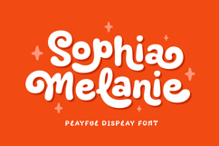 Sophia Melanie - Playful Font Product Image 1