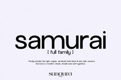 Samurai Family Pack - 12 Fonts Product Image 1
