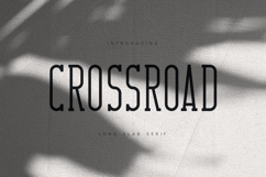 Crossroad - Long Slab Serif Product Image 1