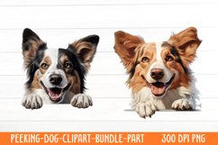 Peeking Dog Collection Clipart Product Image 1