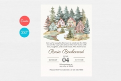 Baby Shower Invitation Template 107 Product Image 1