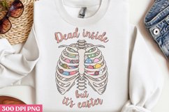 Dead inside but it&#039;s easter PNG, Skeleton Ea Product Image 2