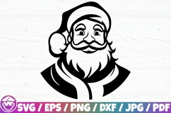 Santa Claus Face Silhouette x60 BUNDLE Product Image 3
